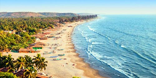 Goa beautiful Baga beach tour