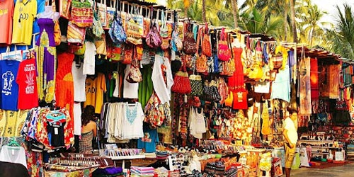 Goa shopping market