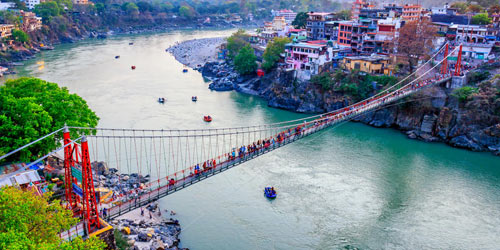 Ram Jhula & Laxman Jhula, Rishikesh tour